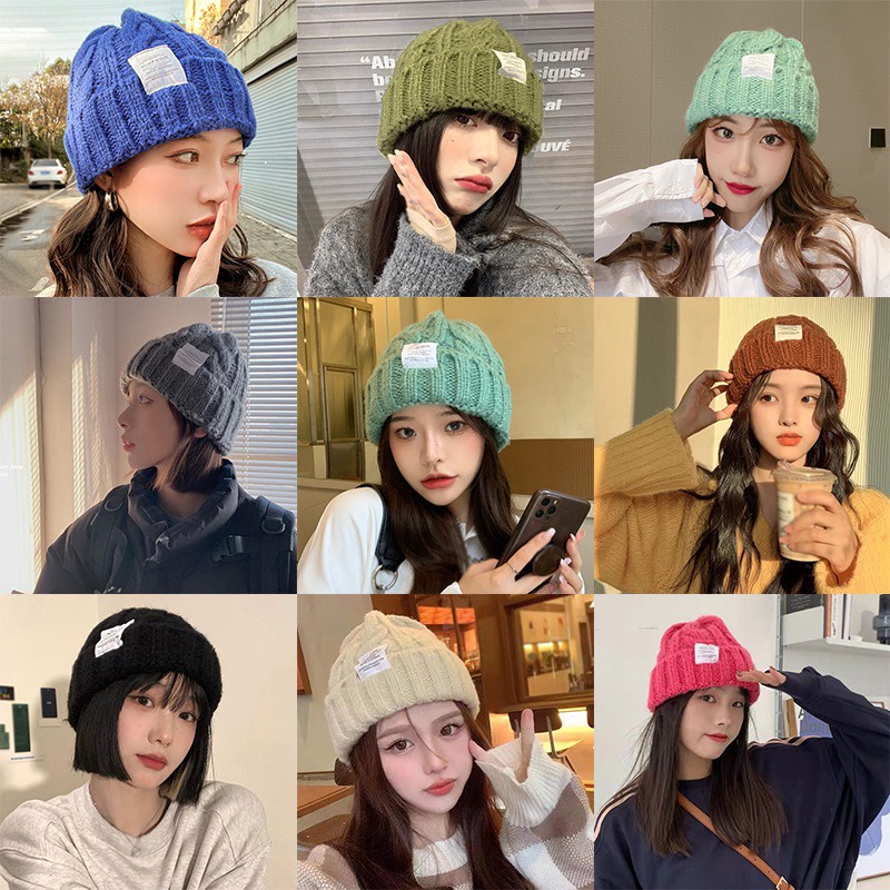 Mũ Len Beanie Mềm Mại Cho Nam Và Nữ