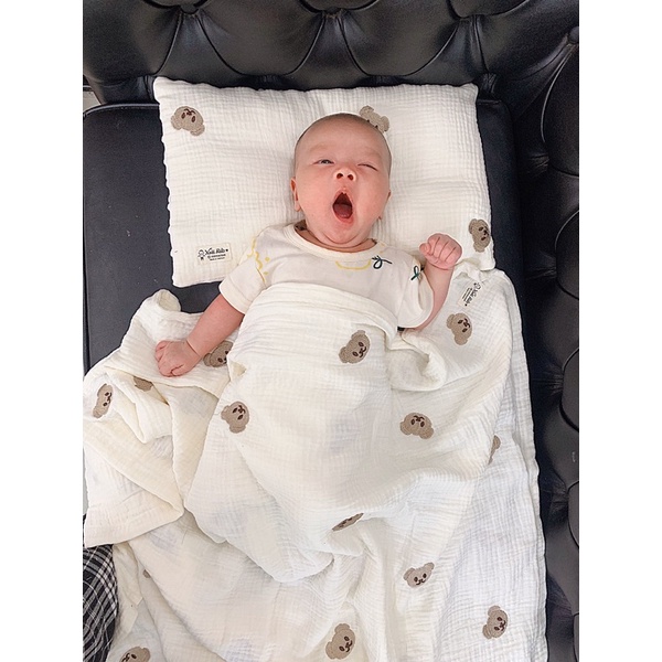 Chăn mỏng 4 lớp Muslin cho Bé