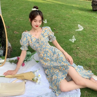 Váy hoa nhí siêu xinh