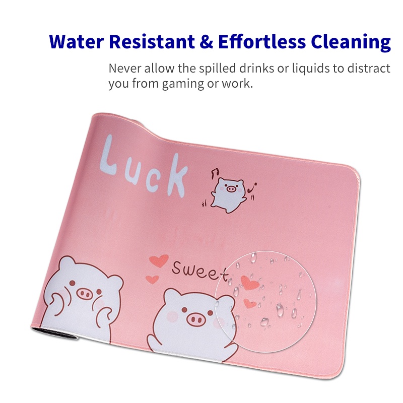 Tấm Lót Chuột Chống Thấm Nước Bằng Cao Su Cỡ Lớn 60 80 90cm Tiện Dụng