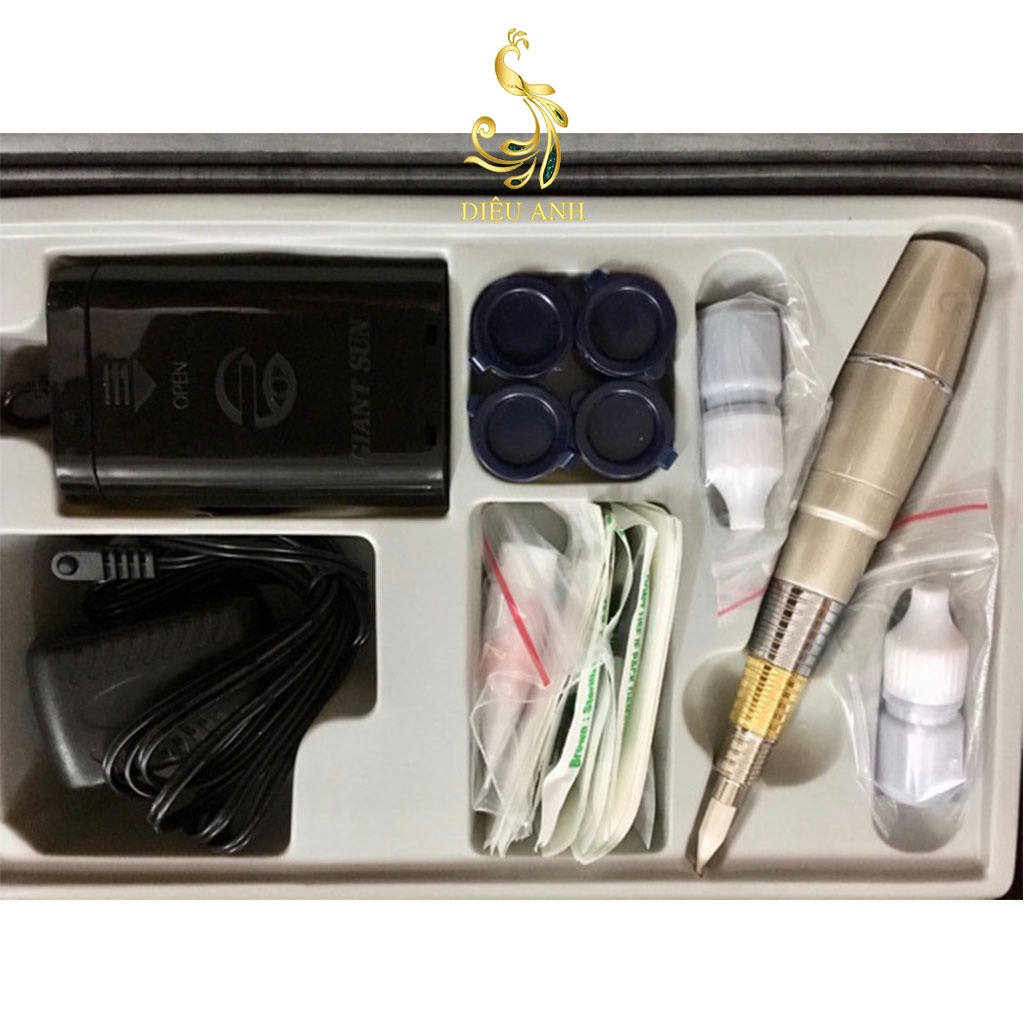 Máy phun xăm Giansun 8650 chính hãng, máy giansun 8650 phun môi đi sợi