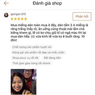 [ 1 GÓI lẻ ] Miếng dán trắng răng ❤ FREESHIP ❤ Miếng dán Crest 3D White Whitestrips [Hàng Mỹ] - trắng răng Crest