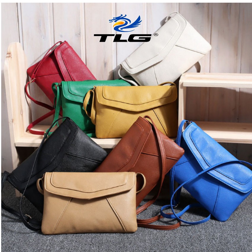 Túi Nữ Đeo Chéo Bì Thư Đồ Da Thành Long TLG 208063