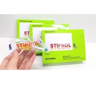 Ống Bơm trực tràng giảm táo bón Stiprol - 1 ống
