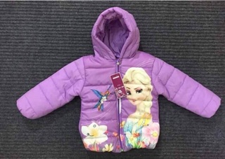 Áo phao elsa bé gái