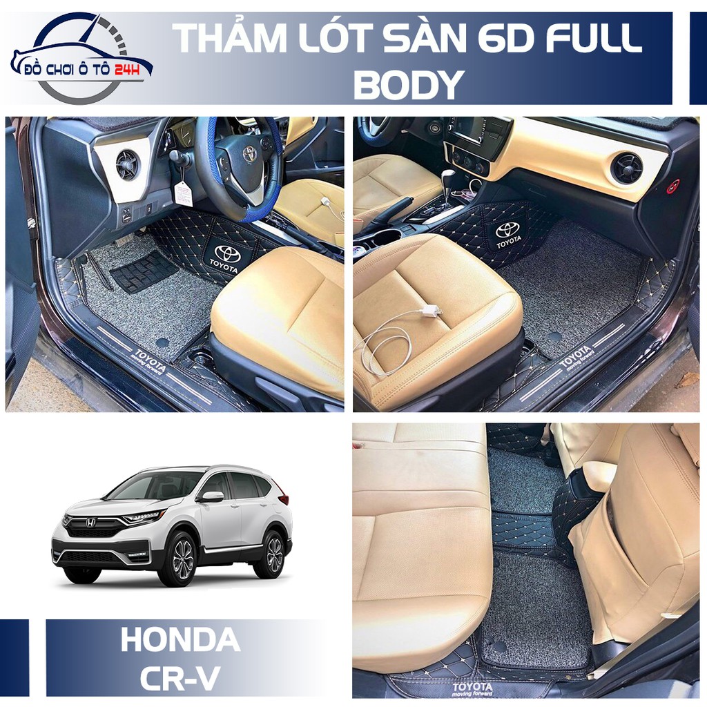 Thảm lót sàn ô tô 6D FULL BODY Honda CRV 2018-2020