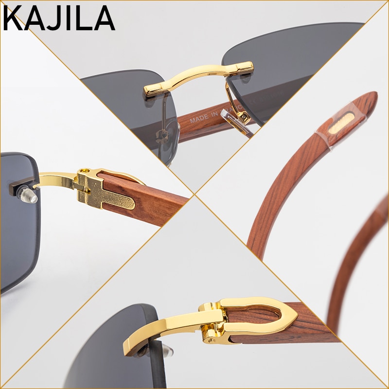 Kính Mát Gọng Gỗ Hình Chữ Nhật Sang Trọng Cho Nam 2020---&-*&* | BigBuy360 - bigbuy360.vn