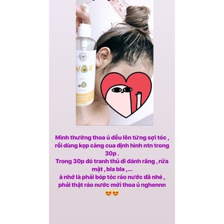 BOW - Kem ủ tóc Bơ Thảo Mộc 🎁cột tóc srunchies