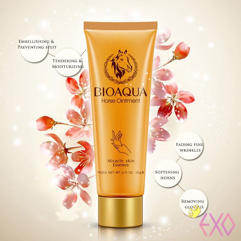 Kem dầu ngựa dưỡng ẩm tẩy tế bào chết hiệu quả 60g