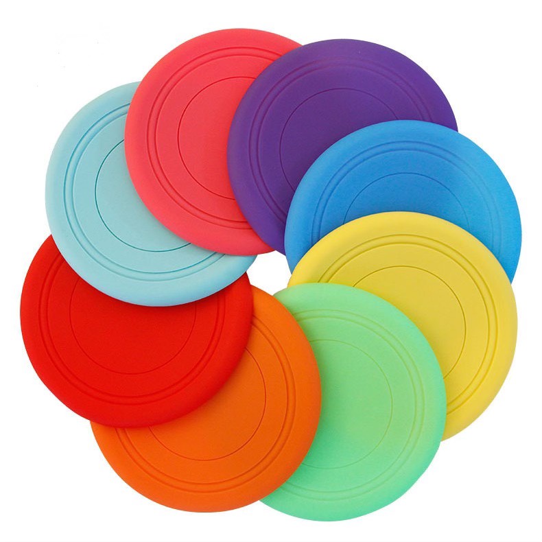Đĩa Bay Cao Su Huấn Luyện Chó Phát Triển Não 17cm Siêu Bền