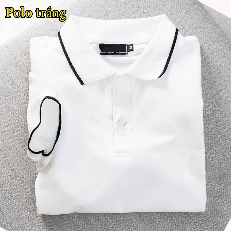 Áo polo nam chất vải thun cá sấu | BigBuy360 - bigbuy360.vn