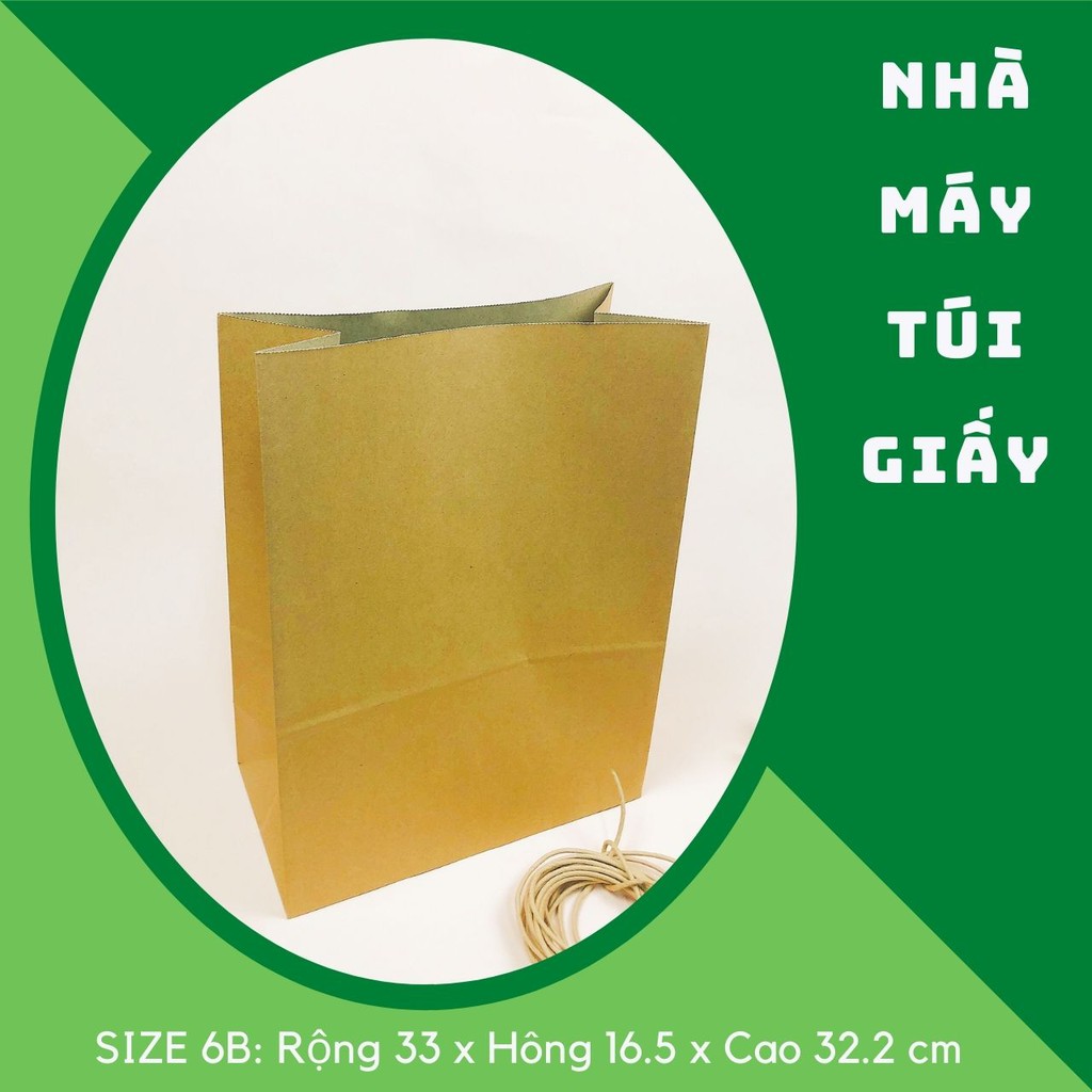 500 chiếc túi xi măng không quai Size 6B: 33x16.5x32.2 cm đựng hàng 6-7kg (Ảnh thật và video)