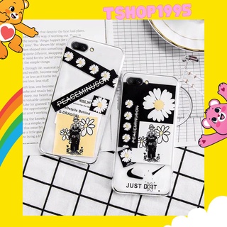 Ốp lưng IPHONE  dẻo trong 6/6plus/6s/6splus/7/7plus/8/8plus/x/xr/xs/11/12/13/pro/max/plus/promax mẫu HOA CÚC