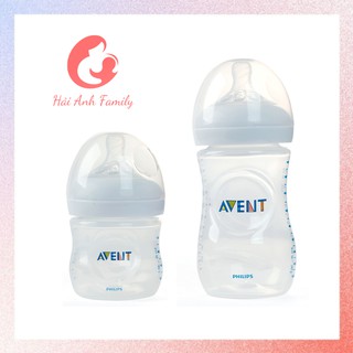 Bình sữa Philips Avent Natural 125ml, 260ml hàng chính hãng