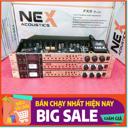 [Tặng 2 Dây Canon  ] Vang Cơ NEX FX9 Plus ,Vang Karaoke Gia Đình Chống Hú Có Buetooth, Optical, Aux, Usb ...