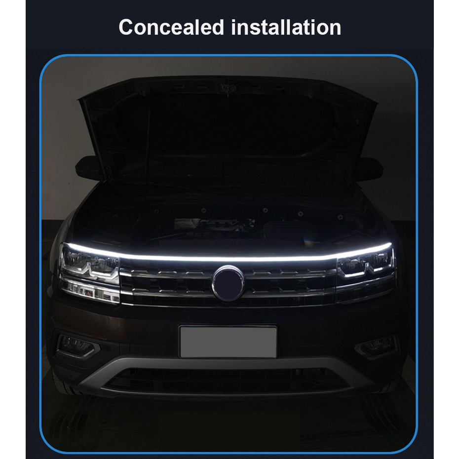 Dải đèn LED DRL SEAMETAL 12V chống thấm nước dành cho xe hơi