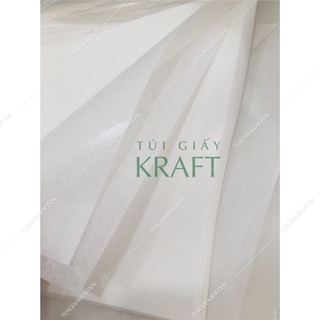 [HOẢ TỐC] Giấy gói hàng 500 tờ 20x50, giấy hút chống ẩm, gói trang phục, pelure trắng