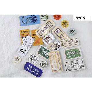 Sticker vintage du lịch