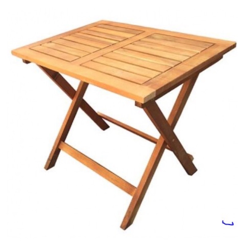 Bàn cafe gấp gọn mini, bàn gỗ gấp gọn cafe ngoài trời làm từ gỗ tràm thiết kế hình chữ nhật
