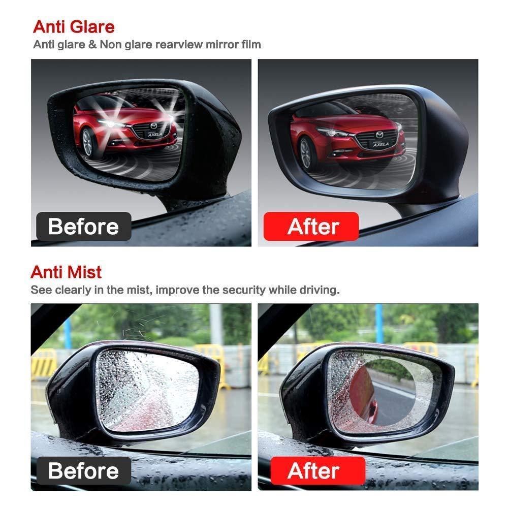 Miếng dán kính chiếu hậu EKLEVA bảo vệ chống sương mù chống nước cho xe hơi