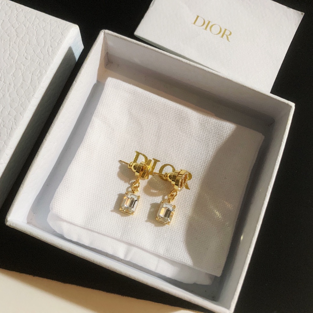 Dors CD bông tai nữ ngọc trai khuyên tai dài