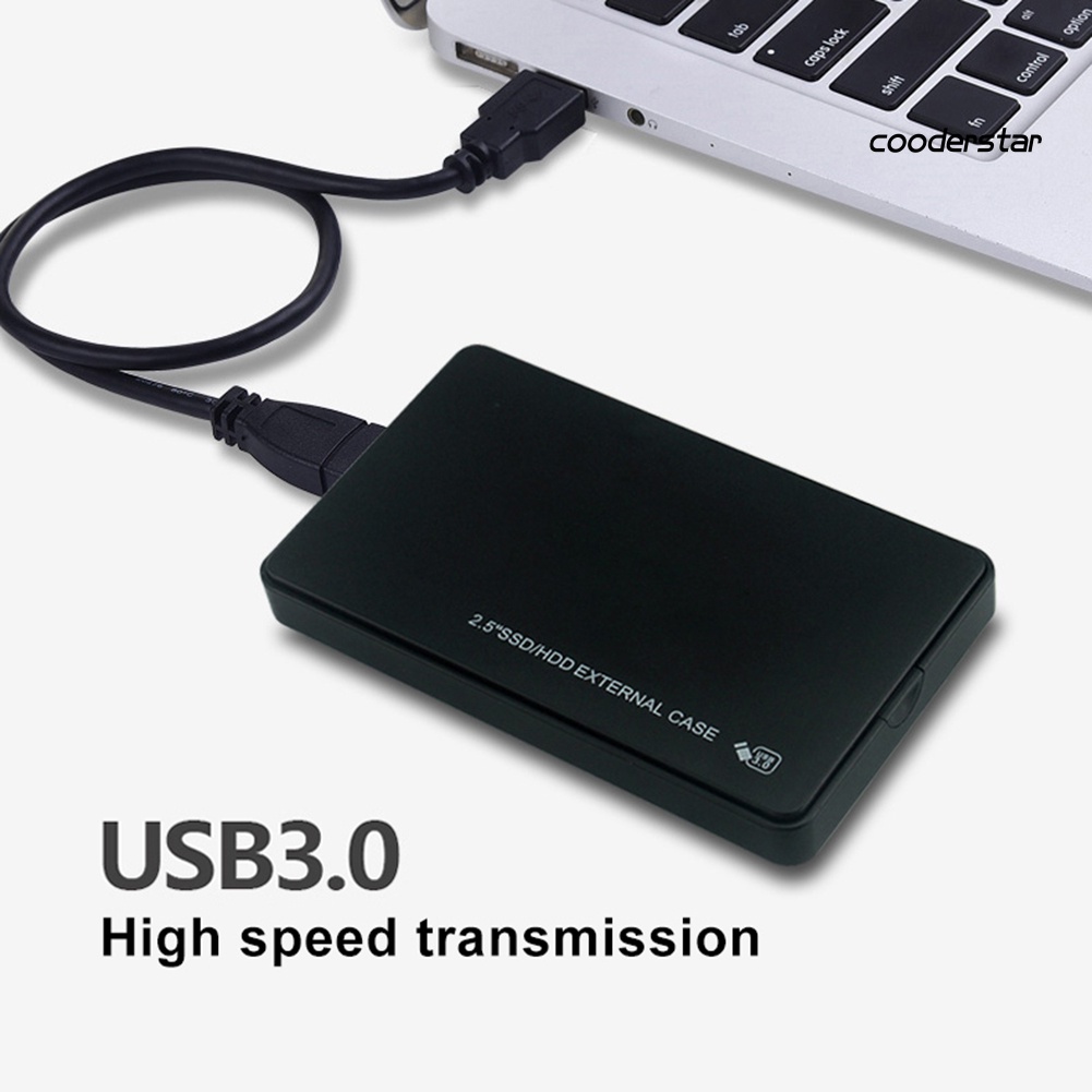 COOD-st USB 3.0/2.0 2.5inch SATA External HDD SSD Mobile Hard Disk Drive Case Box for PC