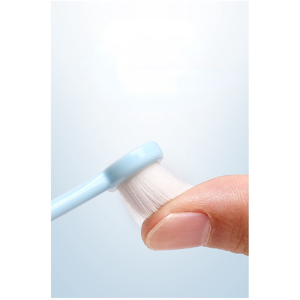 [Hàng mới về] Set 2 bàn chải đánh răng 10000+ đầu tròn mềm mại cho mẹ bầu/trẻ em