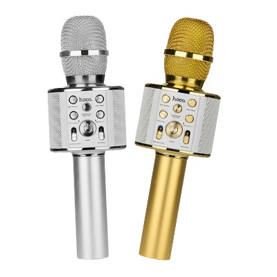 Micro Karaoke Bluetooth HOCO BK3 âm thanh cực hay siêu bền hàng chính hãng bảo hành 12 tháng 1 đổi 1 (màu ngẫu nhiên)