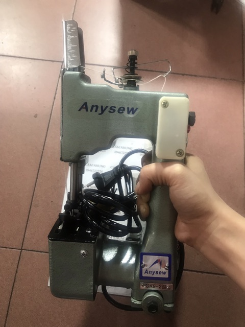 Máy may bao cầm tay gk9-2 máy khâu bao tải gk9-2 ( hình thật )
