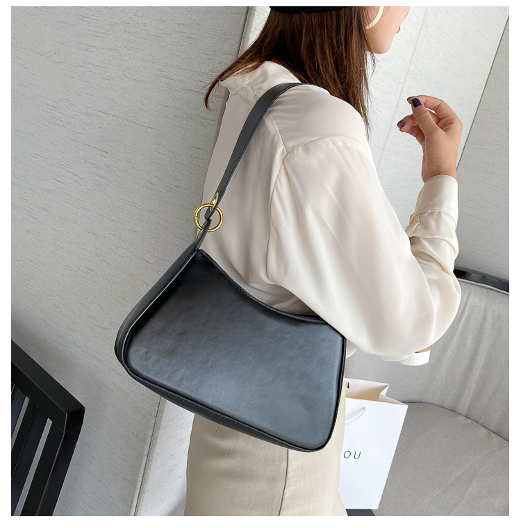 Túi Xách Tay Màu Trắng Thiết Kế Giản Dị Thời Trang