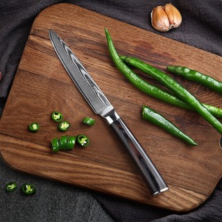 Dao bếp sashimi -dao bếp nhật thép damascus mã dt115