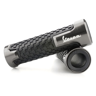 Vỏ Bọc Tay Lái Bằng Cao Su Nhôm CNC Cho Piaggio Vespa GTS GTV 250 300 Sprint Primavera 150 LX LX LXV