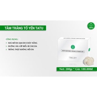 Sét tắm trắng tổ yến TATU