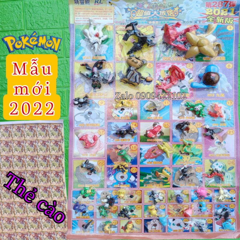 sỉ vỉ 50 con thú Pokemon VIP đủ size