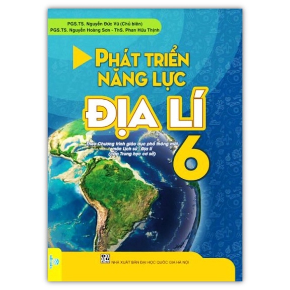 Sách - Phát triển năng lực Địa lí 6 theo chương trình giáo dục phổ thông mới
