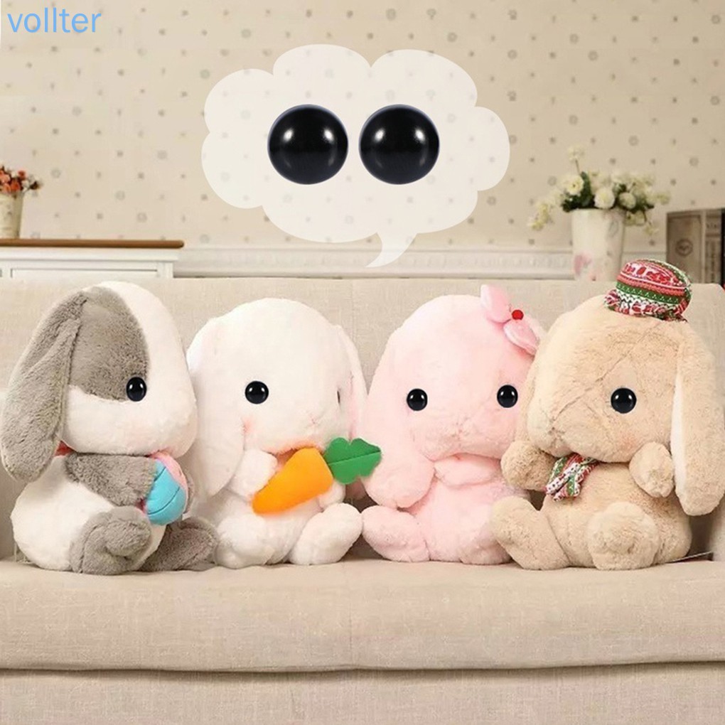 Set 100 Phụ Kiện Mắt 6mm / 8mm / 9mm / 10mm / 12mm Cho Búp Bê