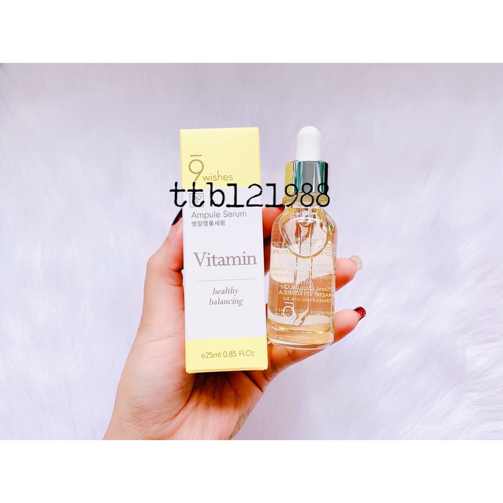 Serum 9 Wishes Ampule Serum Đủ Dòng