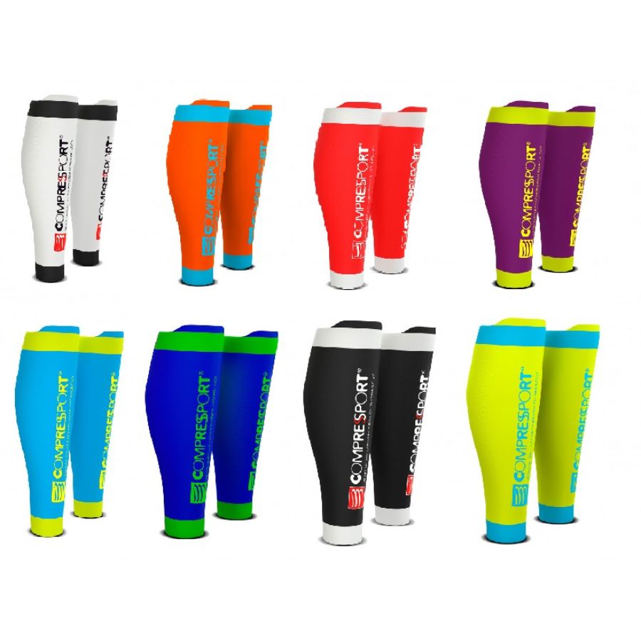 Bó calf chạy bộ, chạy trail Compressport CALF R2 v2