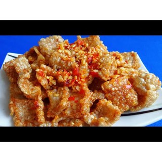 1 HŨ DA HEO SẤY GIÒN XÓC TỎI MINI
