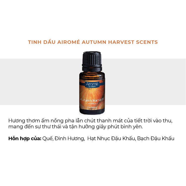 Tinh dầu Airomé Yankee Candle - Autumn Harvest Scents 15ml