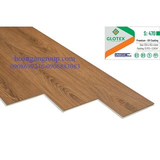 Sàn Nhựa Giả Gỗ Hèm Khóa 4mm Glotex 470 - Sàn Nhựa Giả Gỗ Hèm Khóa Giá Rẻ Uy Tín Tại Đồng Nai