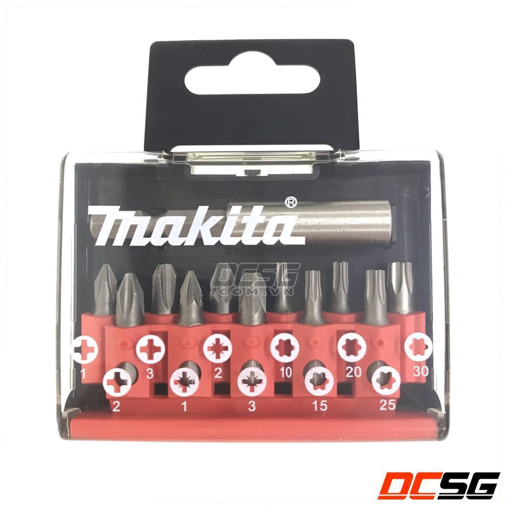 Bộ mũi bắt vít 12 chi tiết Makita D-31011 | DCSG