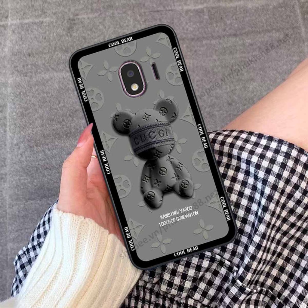 Ốp Samsung J4 2018 bear, k@ws thương hiệu phong cách ốp lưng thời trang cao cấp