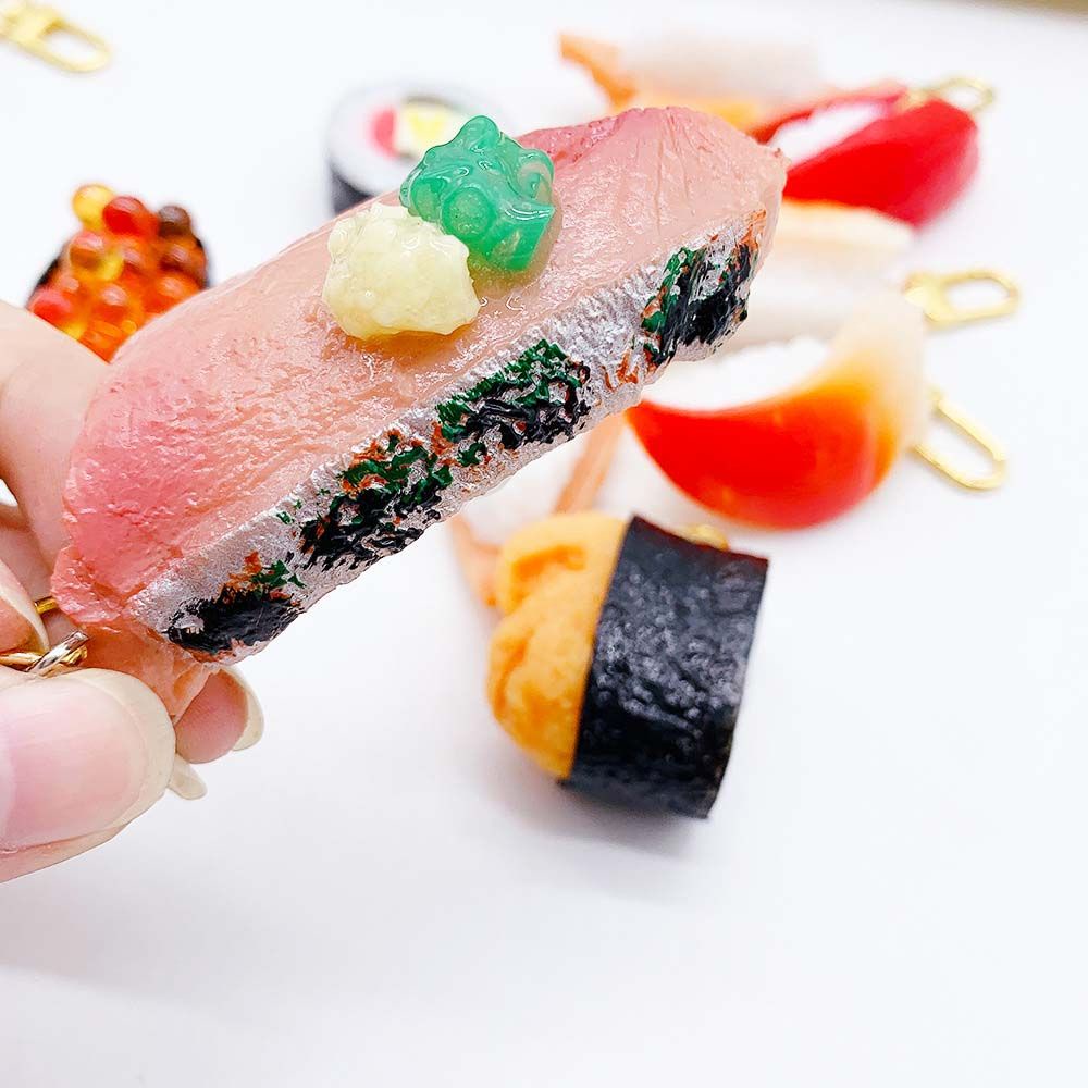 Móc khóa hình sushi cá hồi Nhật Bản xinh xắn