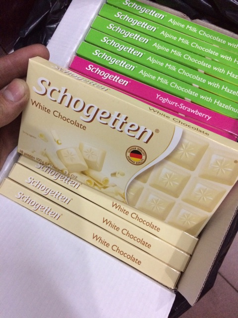 Thanh Socola Đức Schogetten 100g (18 khối /6 vị) | BigBuy360 - bigbuy360.vn