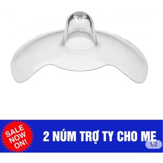 Bộ 2 núm trợ ti silicone giúp mẹ cho con ti