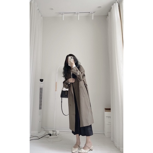 Măng tô dài chất đẹp dày dặn Samhyewear