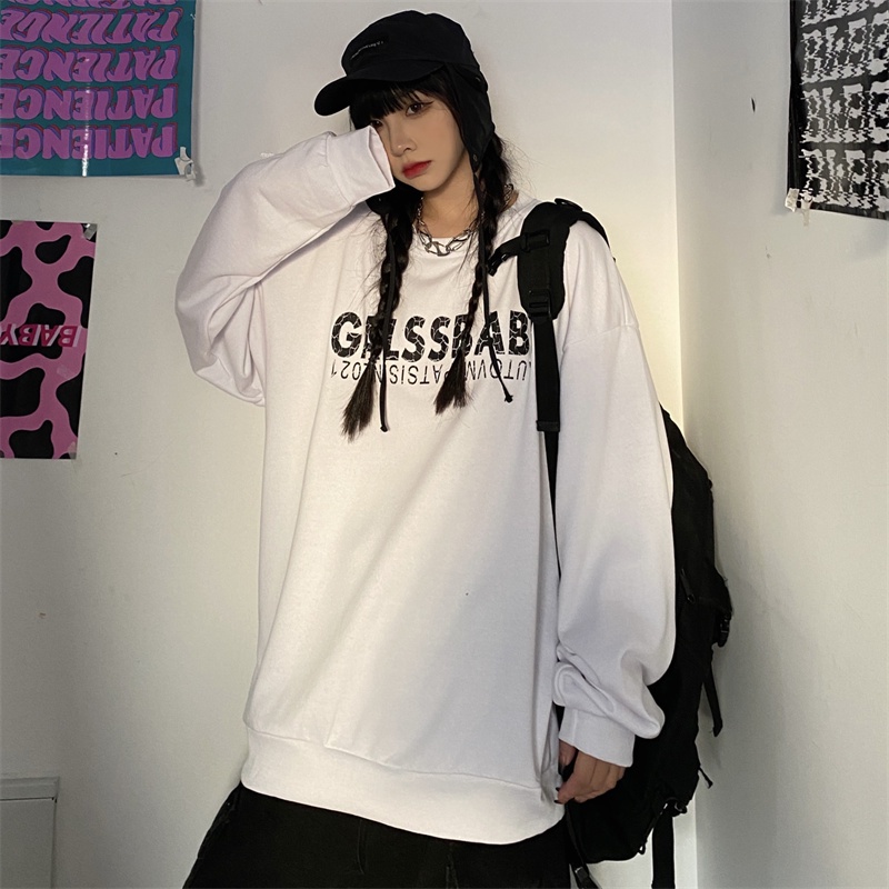 Áo sweater nỉ nam nữ form rộng Yinxx, áo thun tay dài unisex nỉ bông SWT801