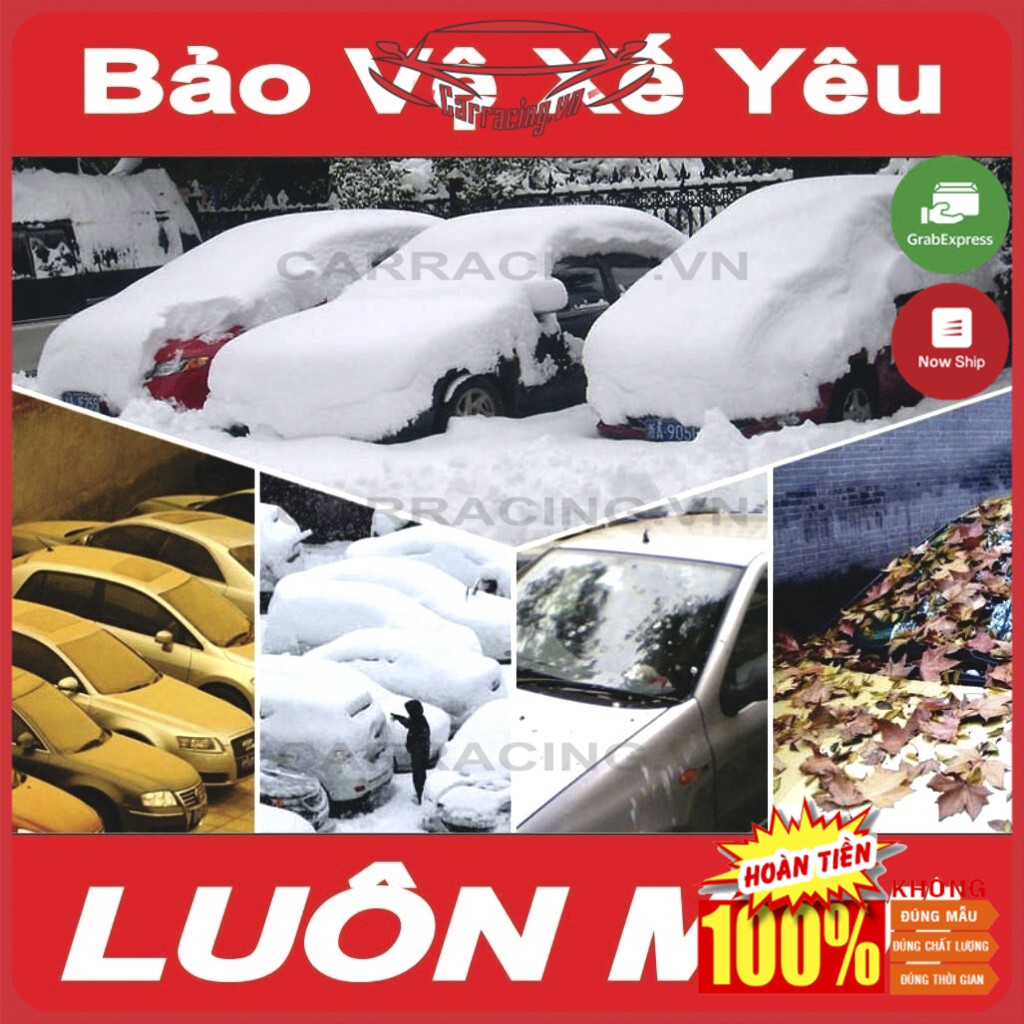 Bạt phủ xe ô tô CARRACING TAH04  Bạt Phủ Ô TÔ ⛈️Chống 250%⛈️ nóng mưa ⛈️ xước ⛈️ Xe Hơi 4 chỗ , 5 Chỗ , 7 chỗ , Bán Tải | BigBuy360 - bigbuy360.vn