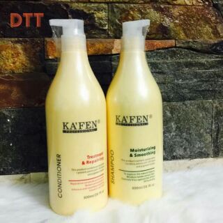 Dầu cặp gội xả kafen vàng 800ml×2